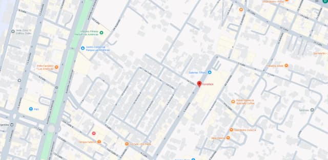 Mapa de ubicación de la oficina Guatemala